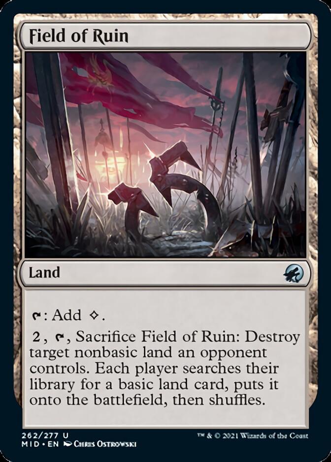 Field of Ruin [Innistrad: Midnight Hunt] | Gamers Paradise