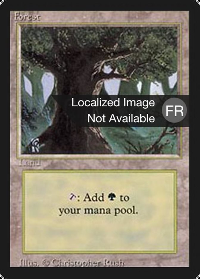 Forest (A) [Foreign Black Border] | Gamers Paradise