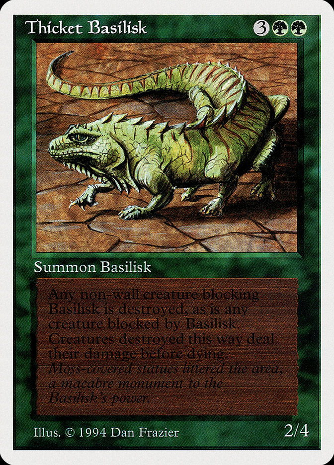 Thicket Basilisk [Summer Magic / Edgar] | Gamers Paradise