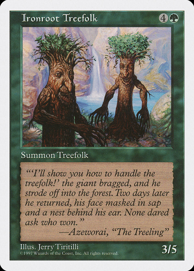 Ironroot Treefolk [Fifth Edition] | Gamers Paradise