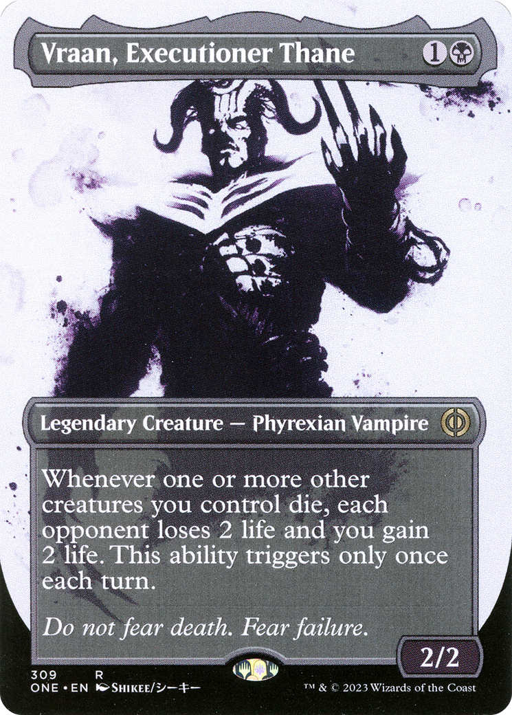 Vraan, Executioner Thane (Borderless Ichor) [Phyrexia: All Will Be One] | Gamers Paradise