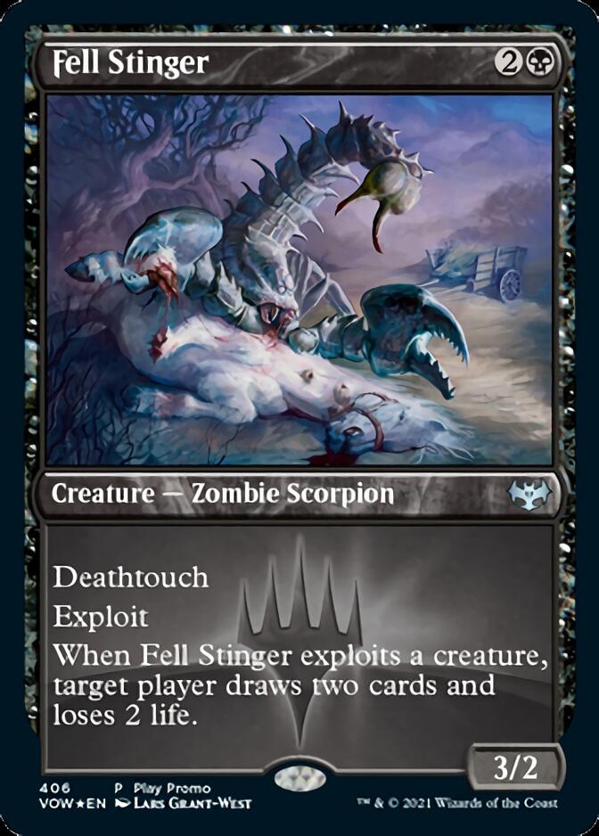 Fell Stinger (Play Promo) [Innistrad: Crimson Vow] | Gamers Paradise