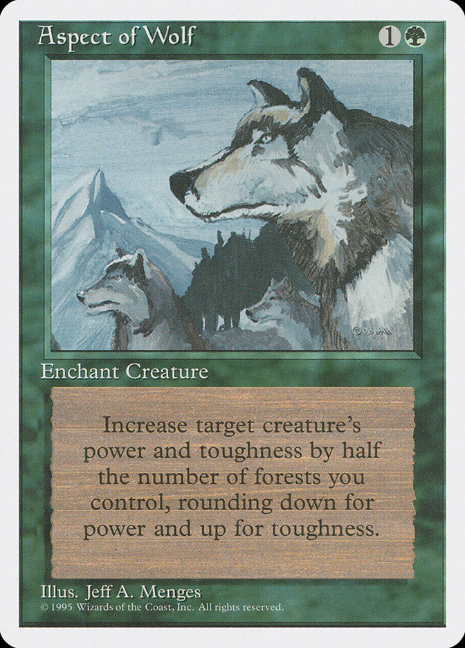 Aspect of Wolf [Fourth Edition] | Gamers Paradise