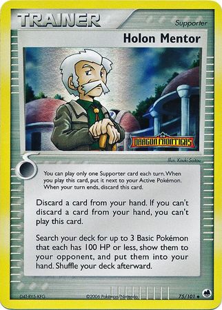 Holon Mentor (75/101) (Stamped) [EX: Dragon Frontiers] | Gamers Paradise
