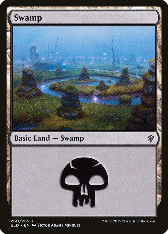 Swamp (260) [Throne of Eldraine] | Gamers Paradise