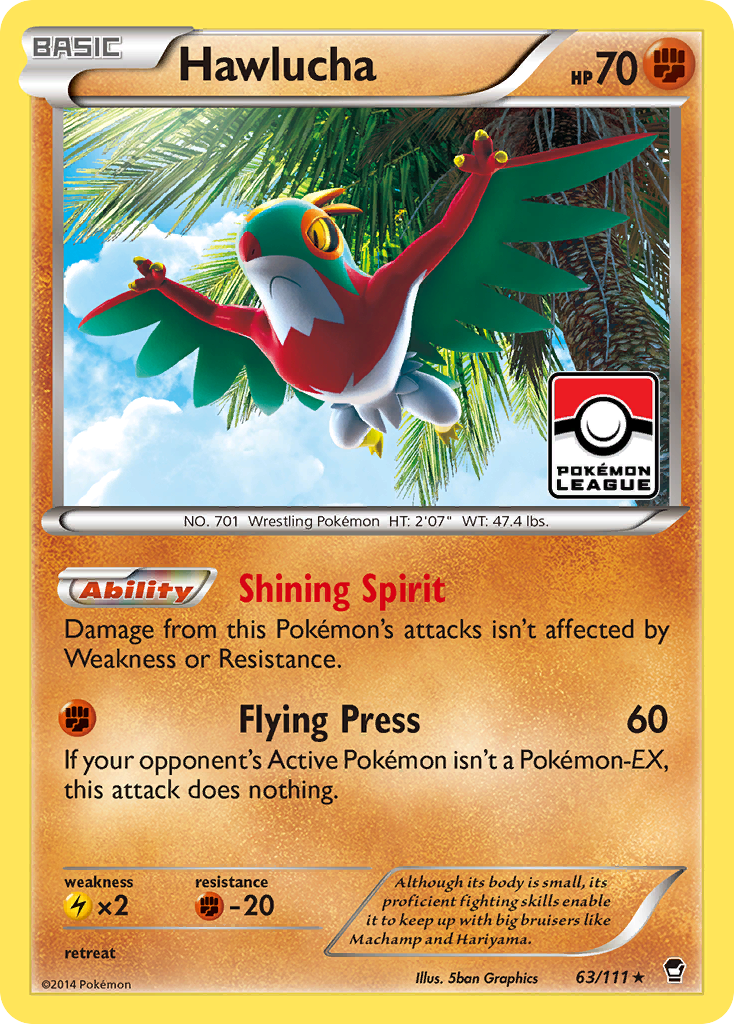 Hawlucha (63/111) [XY: Furious Fists] | Gamers Paradise