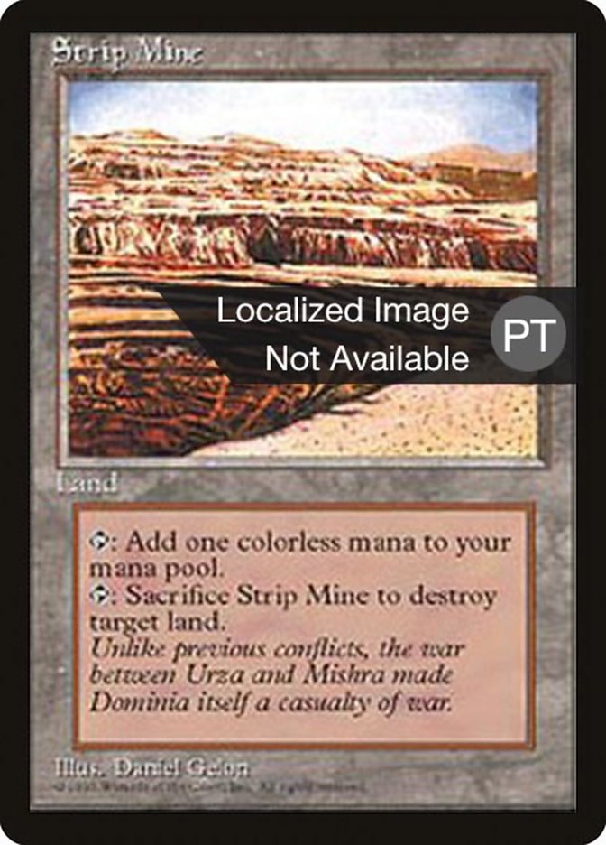 Strip Mine [Fourth Edition (Foreign Black Border)] | Gamers Paradise