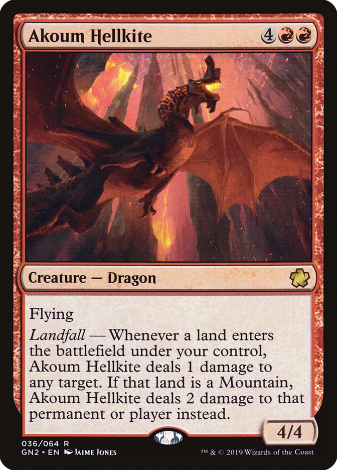 Akoum Hellkite [Game Night 2019] | Gamers Paradise