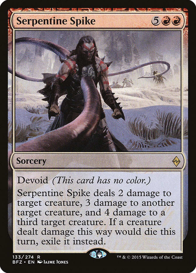 Serpentine Spike [Battle for Zendikar] | Gamers Paradise