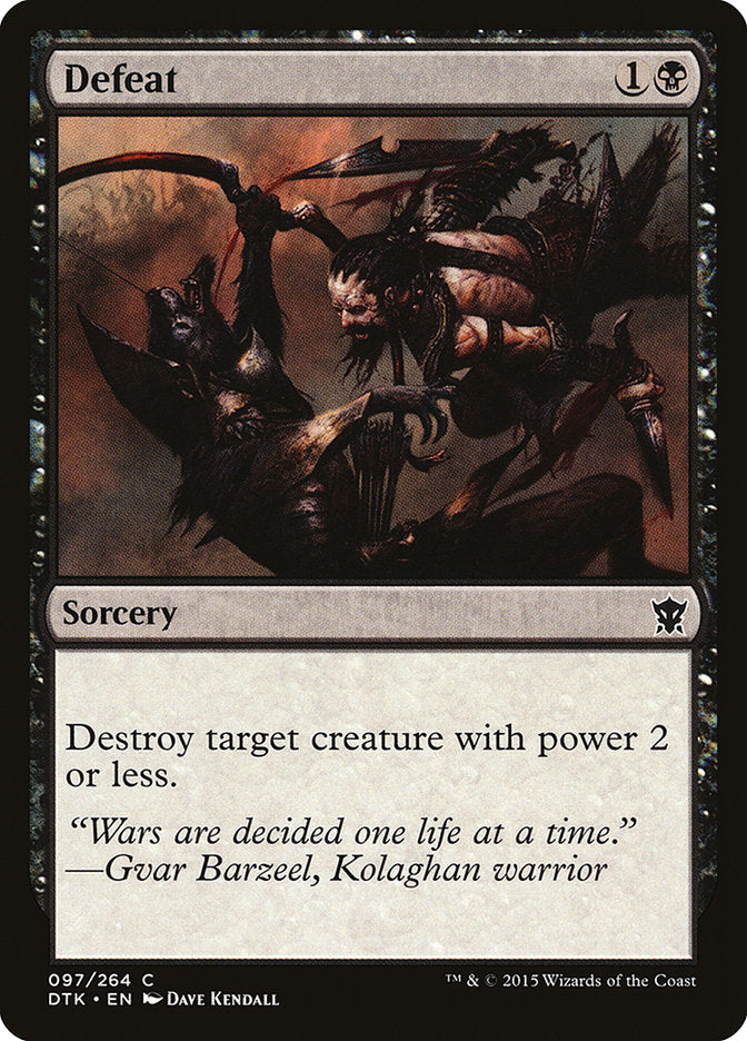 Defeat [Dragons of Tarkir] | Gamers Paradise