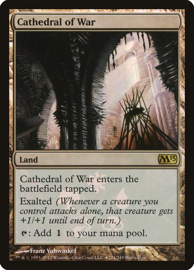 Cathedral of War (Buy-A-Box) [Magic 2013 Promos] | Gamers Paradise