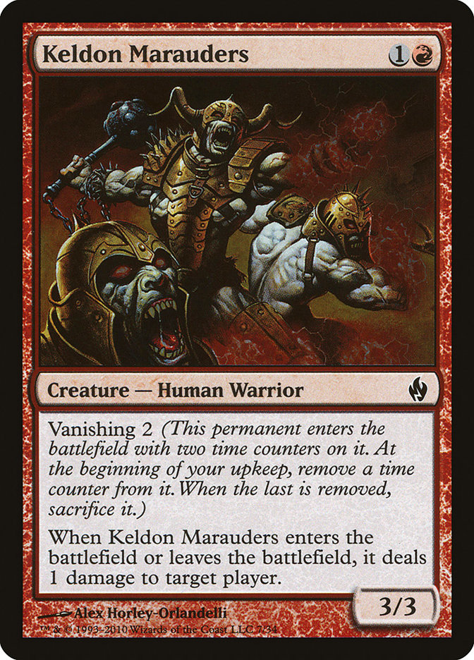 Keldon Marauders [Premium Deck Series: Fire and Lightning] | Gamers Paradise