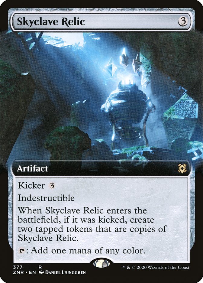 Skyclave Relic (Extended Art) [Zendikar Rising] | Gamers Paradise