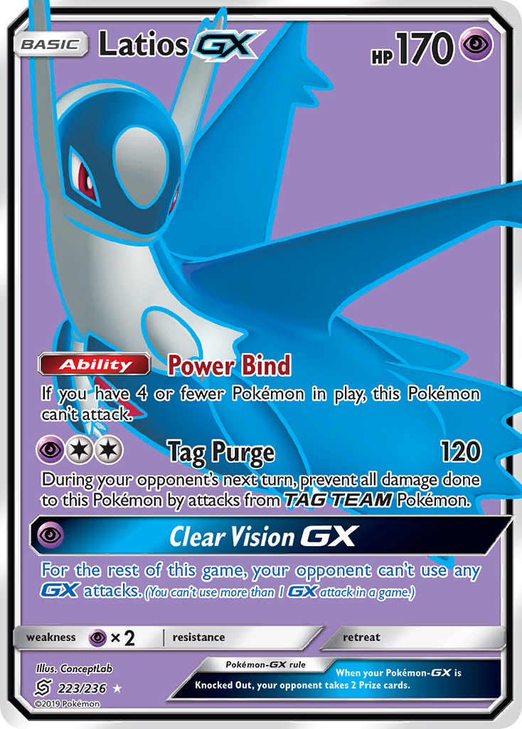 Latios GX (223/236) [Sun & Moon: Unified Minds] | Gamers Paradise