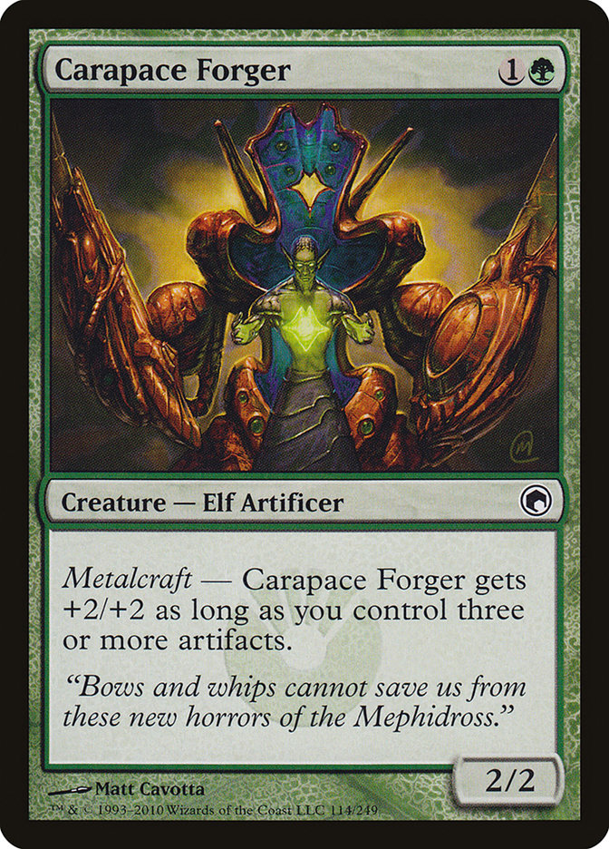 Carapace Forger [Scars of Mirrodin] | Gamers Paradise