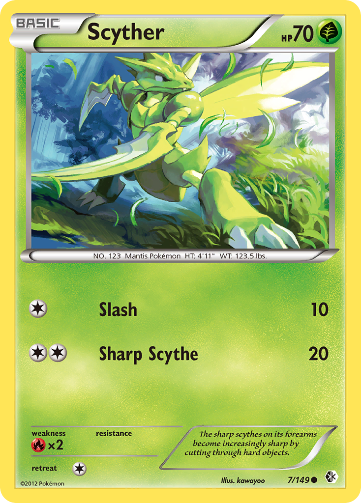 Scyther (7/149) [Black & White: Boundaries Crossed] | Gamers Paradise