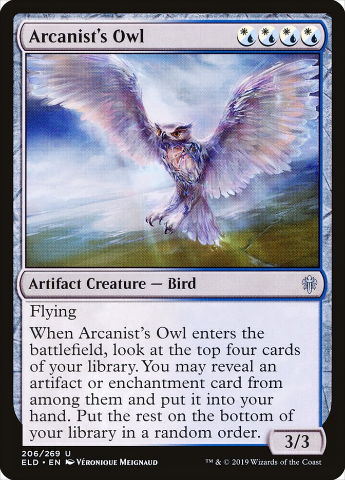 Arcanist's Owl [Throne of Eldraine] | Gamers Paradise