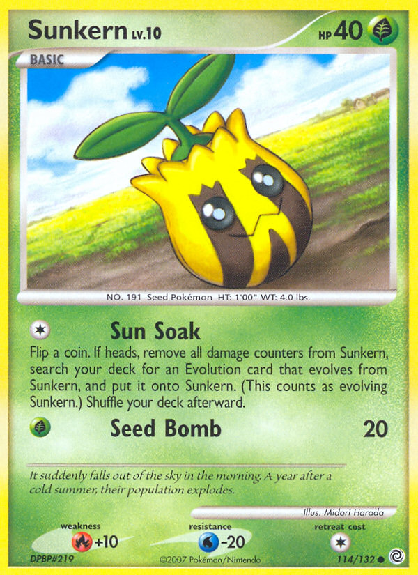 Sunkern (114/132) [Diamond & Pearl: Secret Wonders] | Gamers Paradise