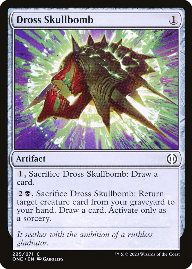 Dross Skullbomb [Phyrexia: All Will Be One] | Gamers Paradise