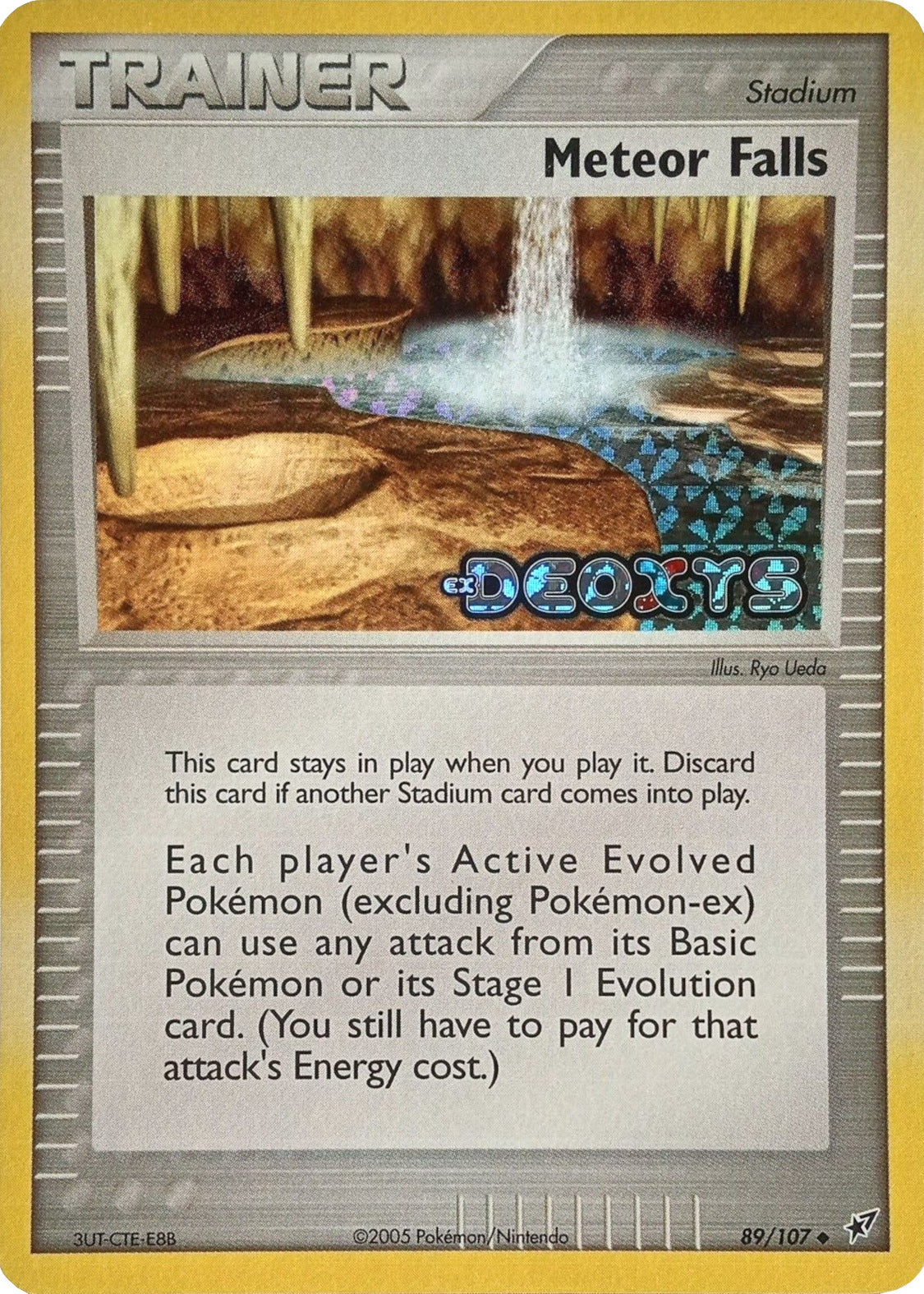 Meteor Falls (89/107) (Stamped) [EX: Deoxys] | Gamers Paradise