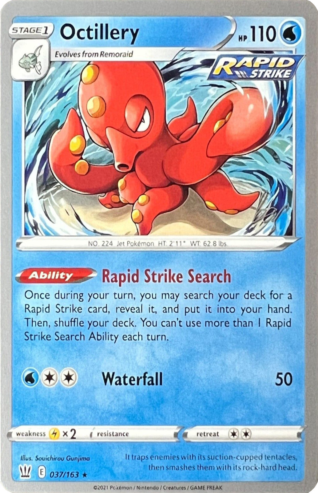 Octillery (037/163) (Cheryl Again - Sebastian Lashmet) [World Championships 2022] | Gamers Paradise