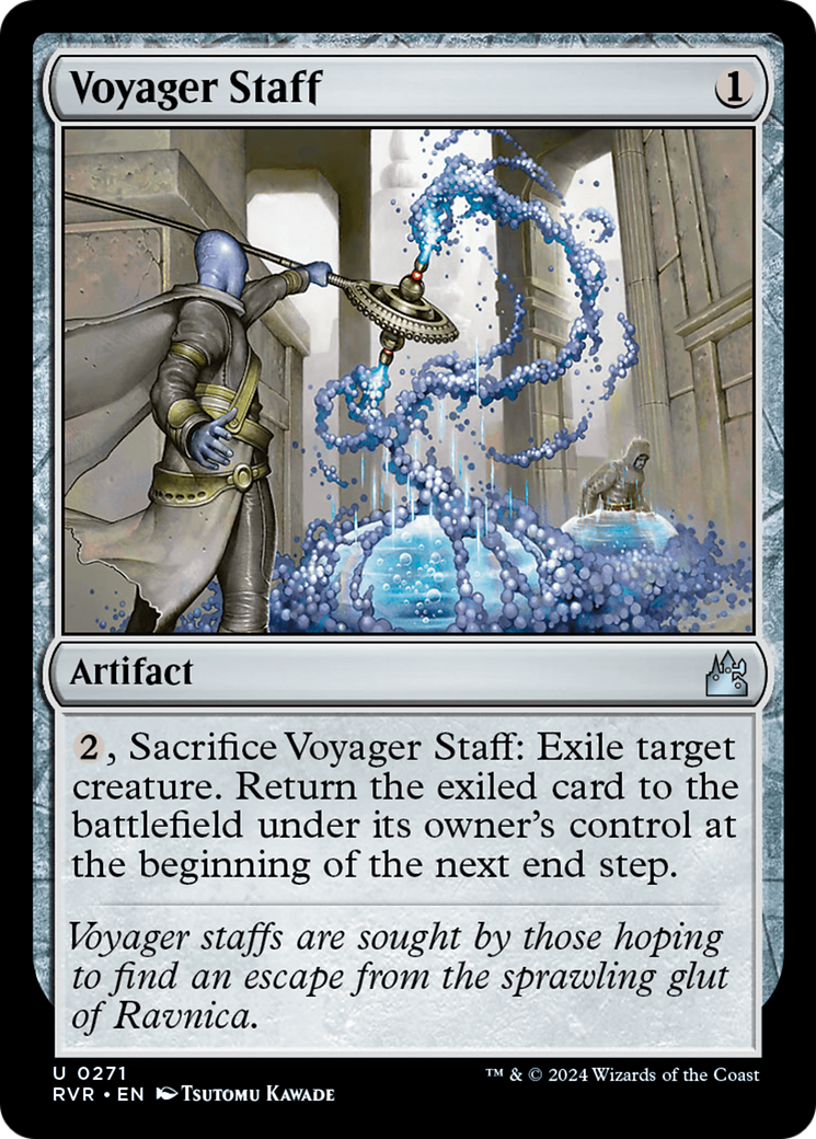 Voyager Staff [Ravnica Remastered] | Gamers Paradise