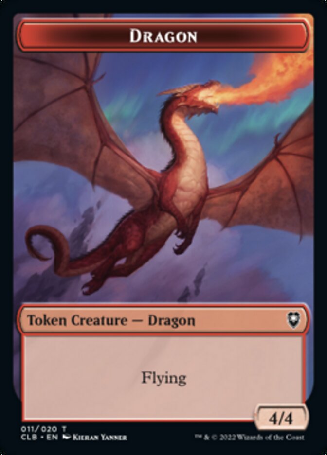 Dragon Token [Commander Legends: Battle for Baldur's Gate Tokens] | Gamers Paradise