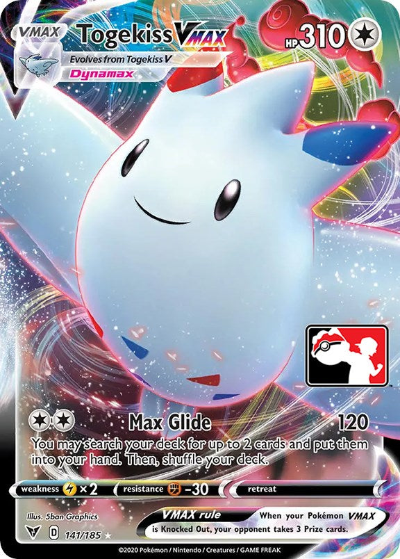 Togekiss VMAX (141/185) [Prize Pack Series One] | Gamers Paradise