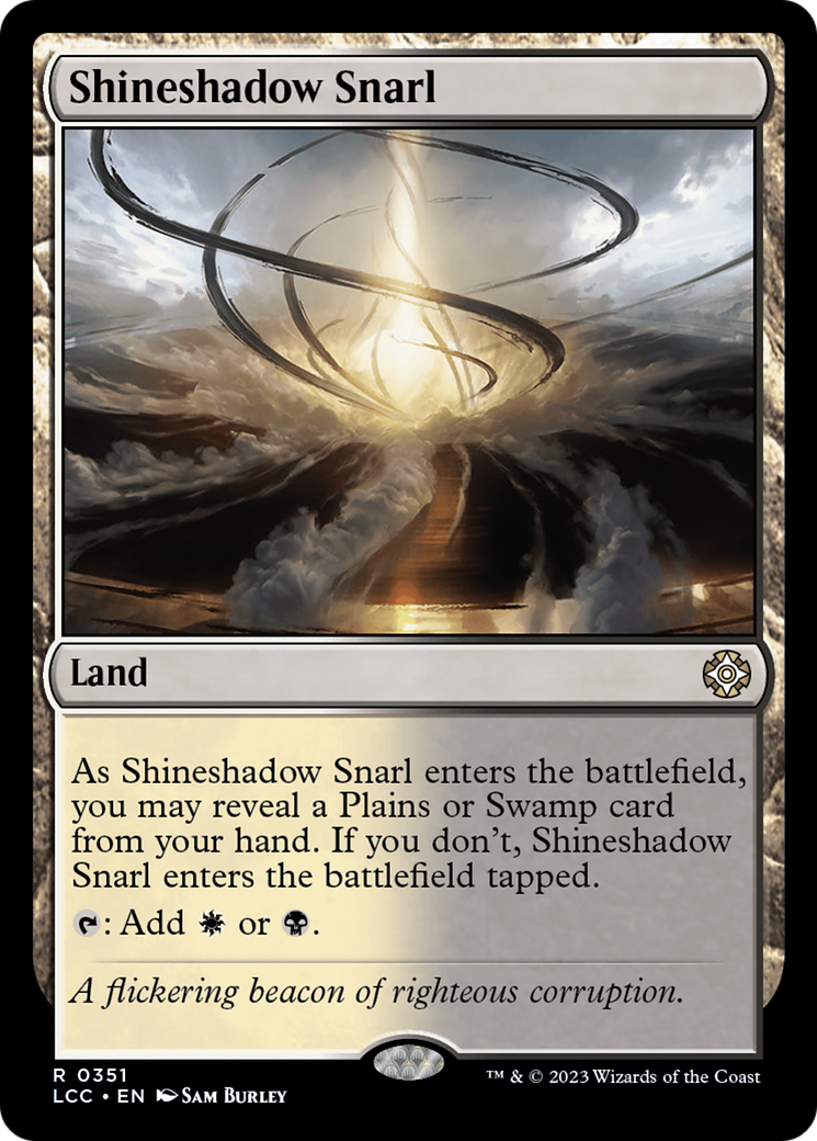 Shineshadow Snarl [The Lost Caverns of Ixalan Commander] | Gamers Paradise