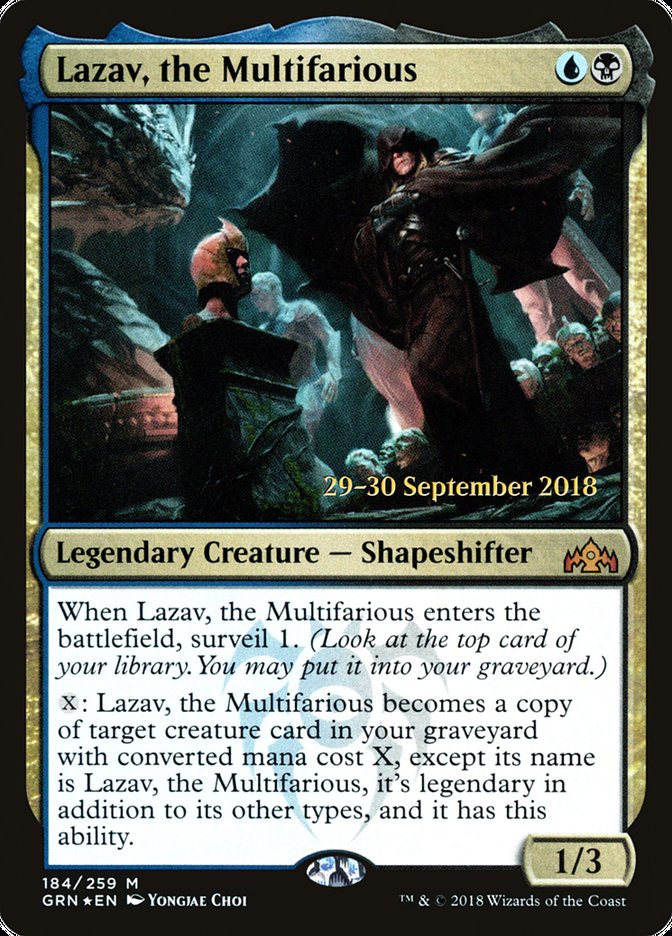 Lazav, the Multifarious [Guilds of Ravnica Prerelease Promos] | Gamers Paradise