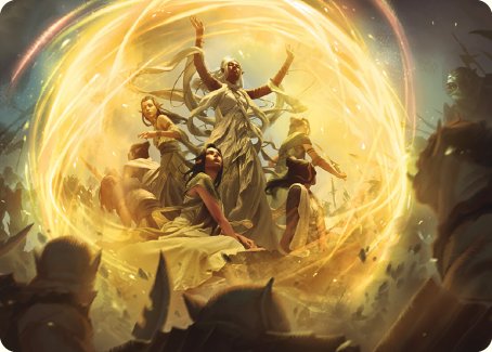Heroic Intervention Art Card [The Lord of the Rings: Tales of Middle-earth Art Series] | Gamers Paradise