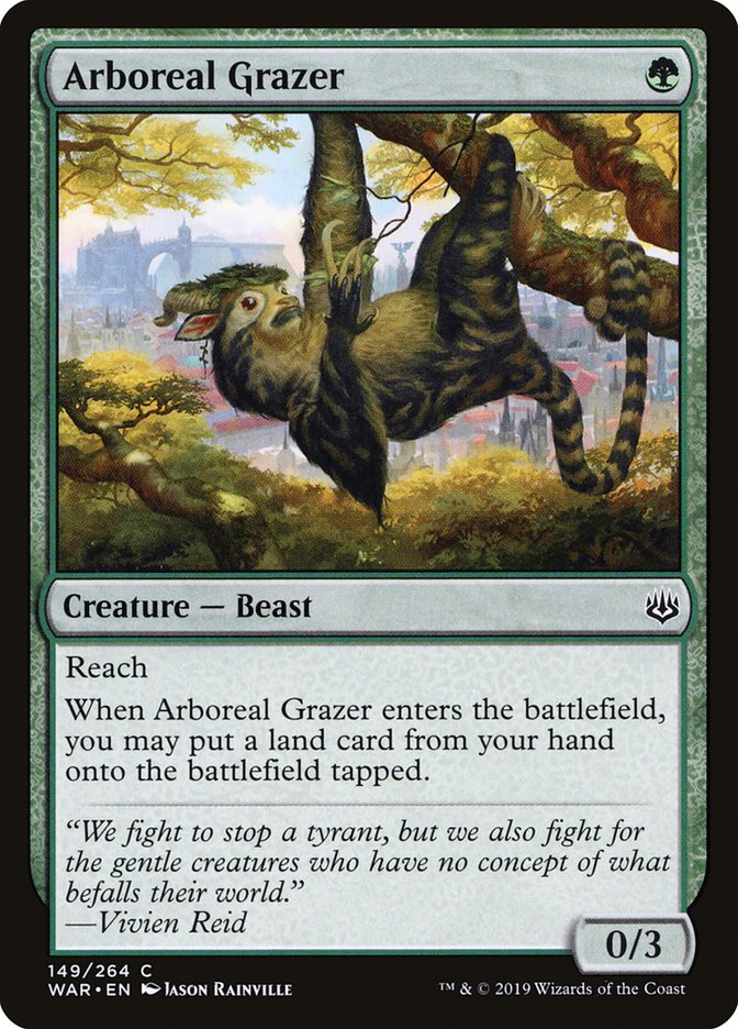 Arboreal Grazer [War of the Spark] | Gamers Paradise