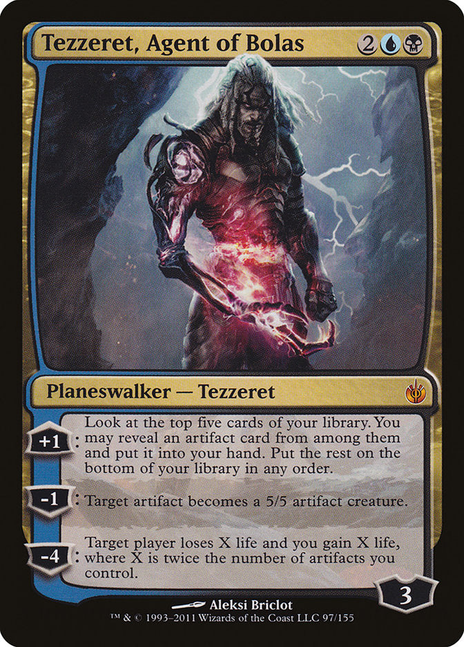 Tezzeret, Agent of Bolas [Mirrodin Besieged] | Gamers Paradise