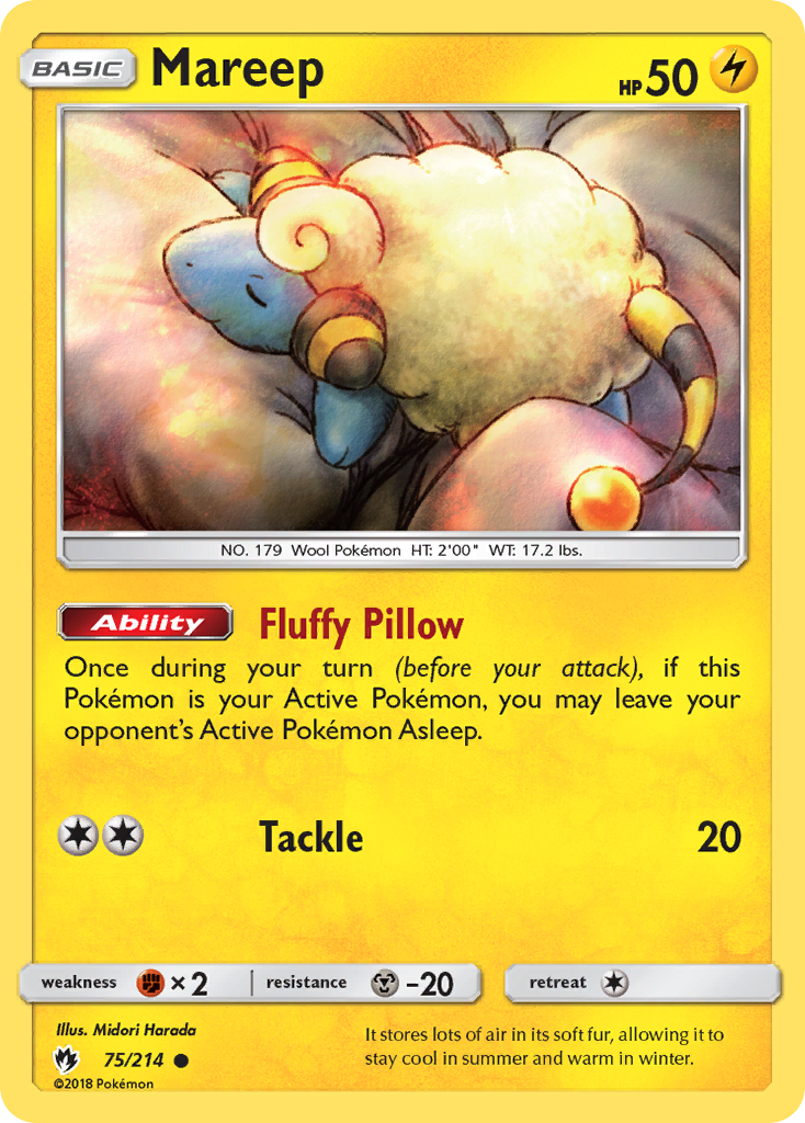 Mareep (75/214) [Sun & Moon: Lost Thunder] | Gamers Paradise