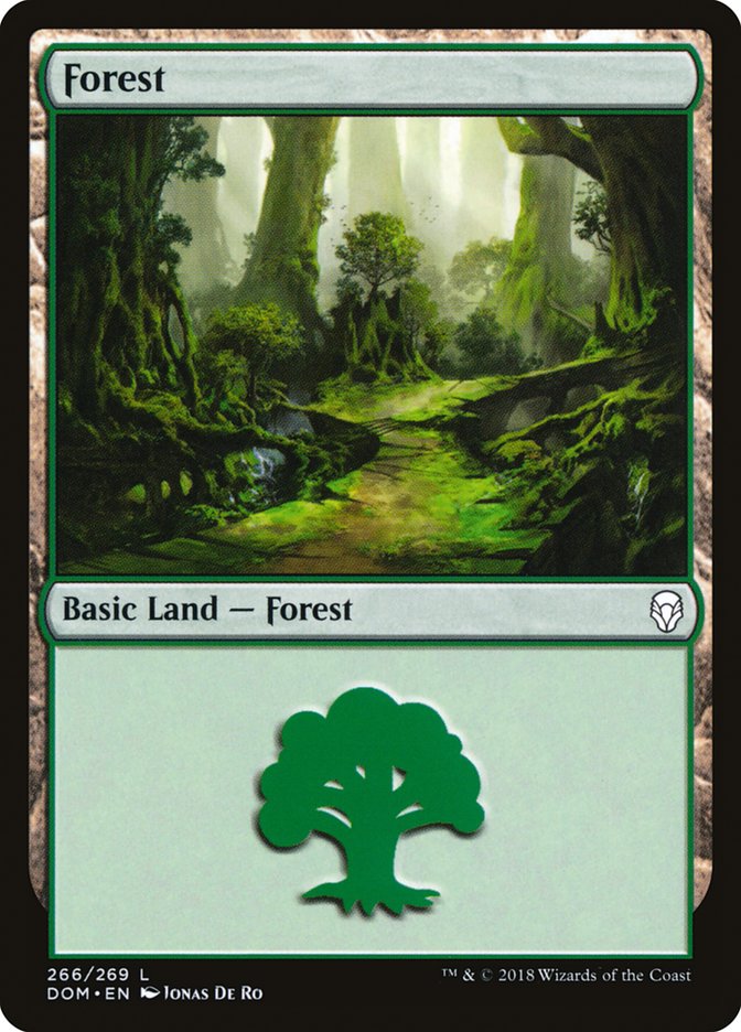 Forest (266) [Dominaria] | Gamers Paradise