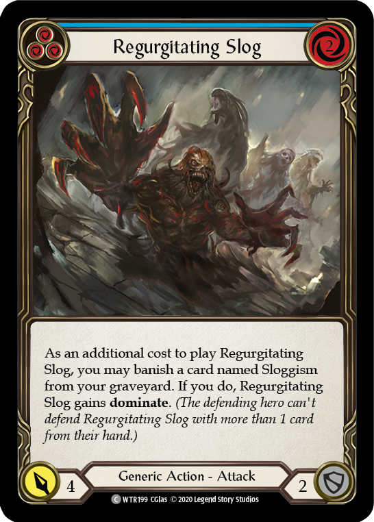 Regurgitating Slog (Blue) [U-WTR199] (Welcome to Rathe Unlimited)  Unlimited Normal | Gamers Paradise