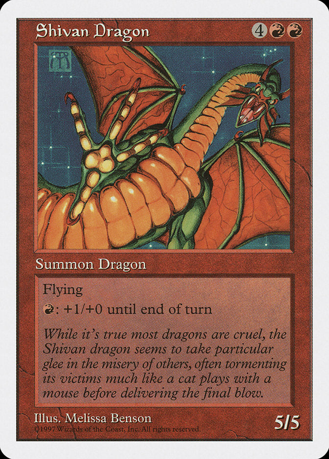Shivan Dragon [Fifth Edition] | Gamers Paradise