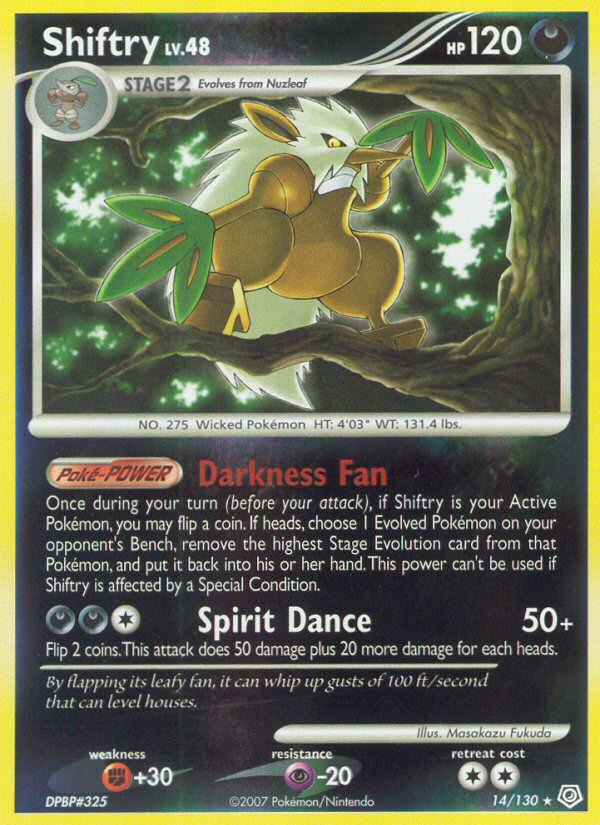 Shiftry (14/130) [Diamond & Pearl: Base Set] | Gamers Paradise