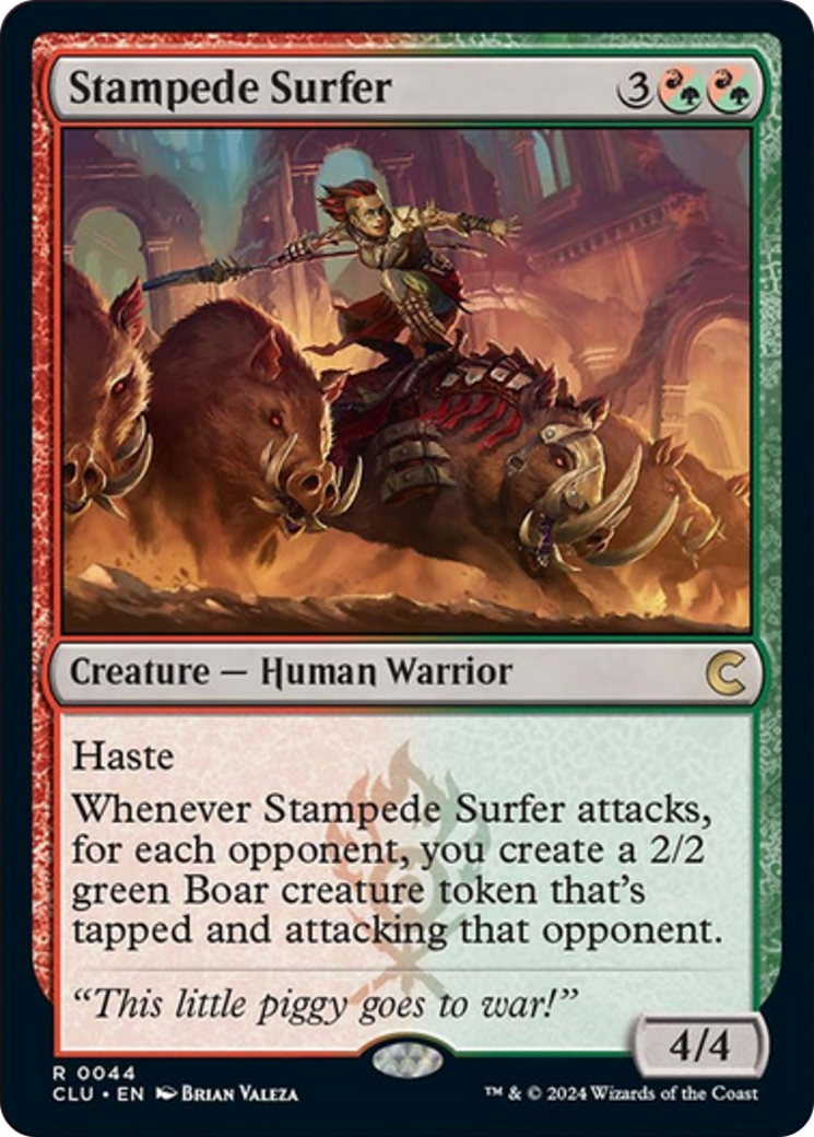 Stampede Surfer [Ravnica: Clue Edition] | Gamers Paradise