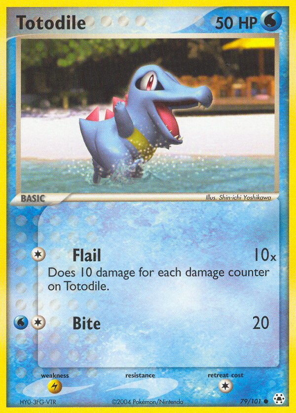 Totodile (79/101) [EX: Hidden Legends] | Gamers Paradise