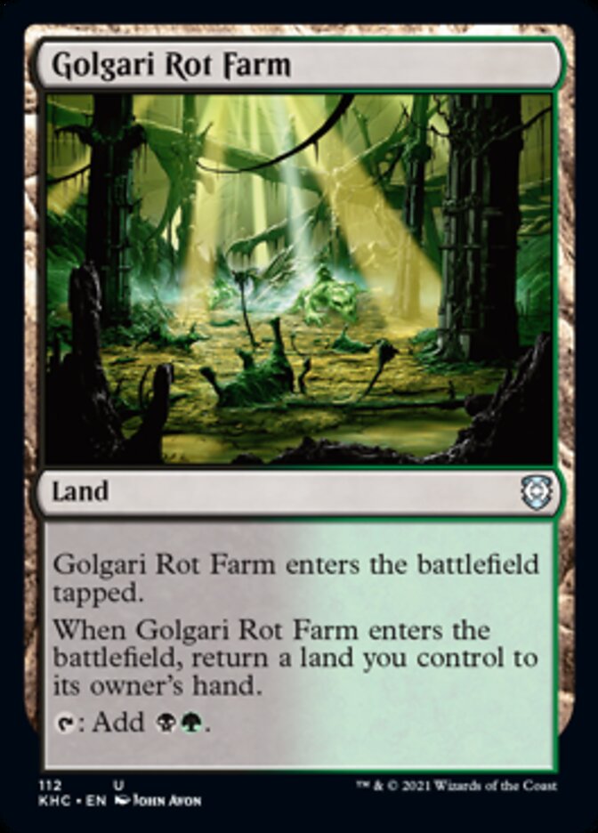 Golgari Rot Farm [Kaldheim Commander] | Gamers Paradise