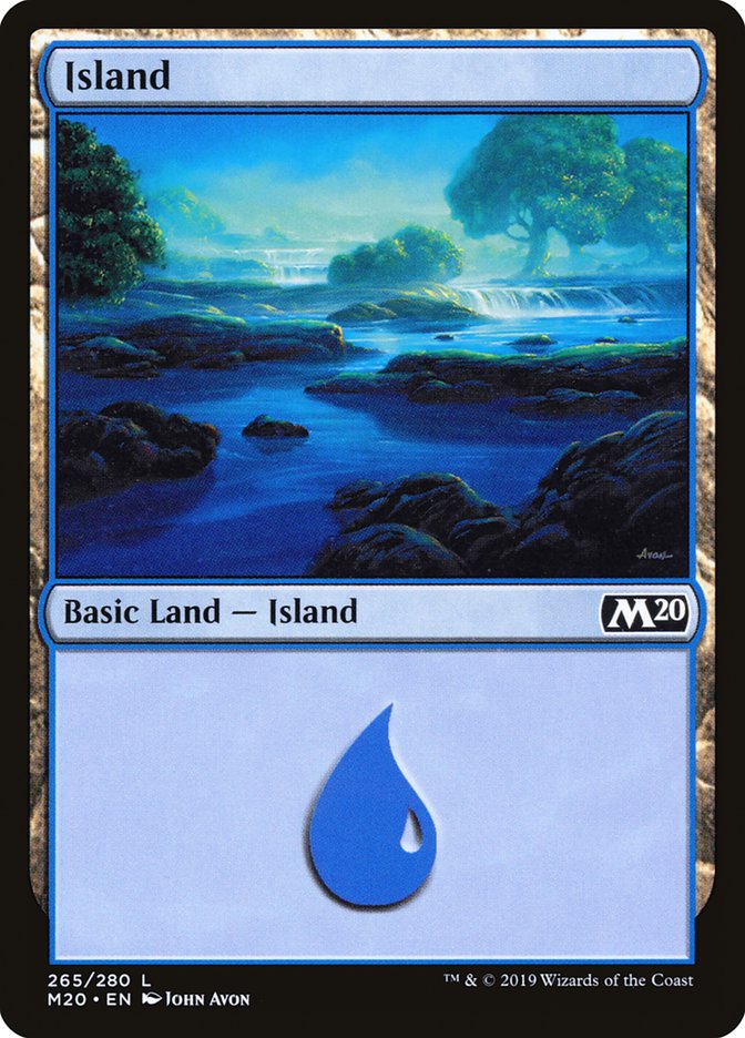 Island (265) [Core Set 2020] | Gamers Paradise