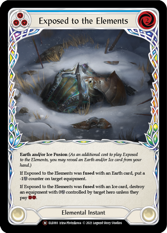 Exposed to the Elements [U-ELE093] Unlimited Rainbow Foil | Gamers Paradise