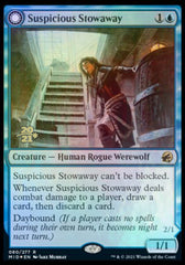 Suspicious Stowaway // Seafaring Werewolf [Innistrad: Midnight Hunt Prerelease Promos] | Gamers Paradise