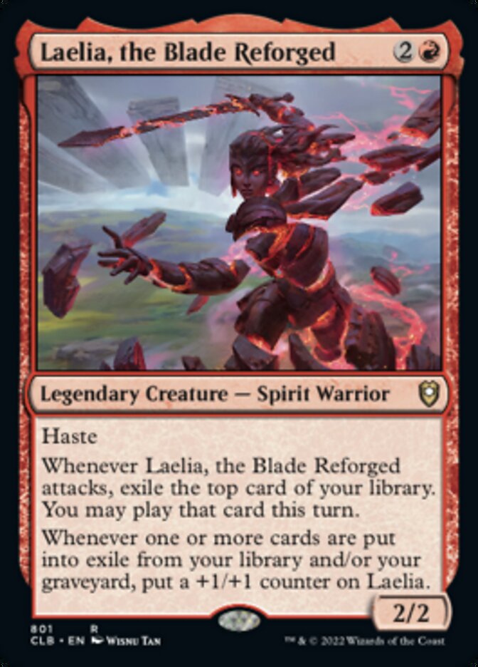 Laelia, the Blade Reforged [Commander Legends: Battle for Baldur's Gate] | Gamers Paradise
