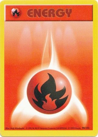Fire Energy (98/102) [Base Set Shadowless Unlimited] | Gamers Paradise