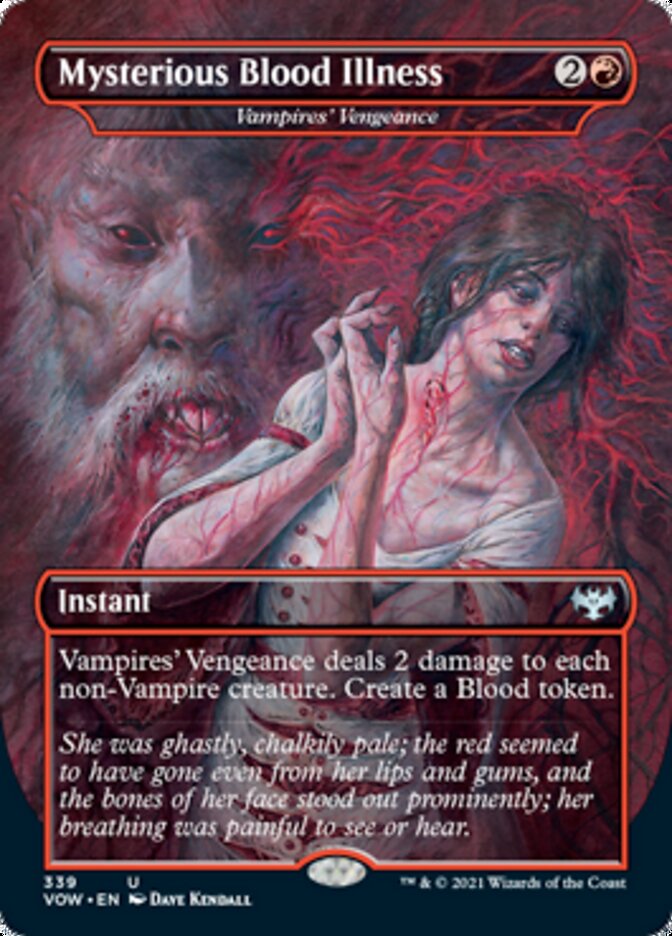 Vampires' Vengeance - Mysterious Blood Illness [Innistrad: Crimson Vow] | Gamers Paradise