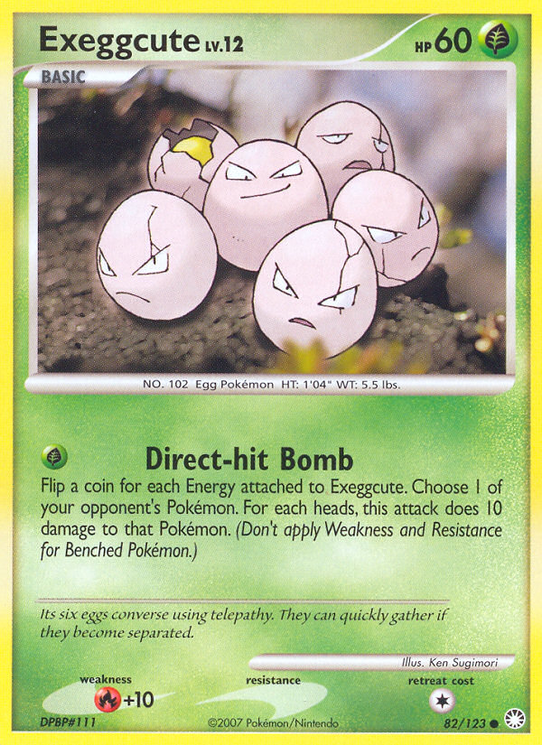 Exeggcute (82/123) [Diamond & Pearl: Mysterious Treasures] | Gamers Paradise