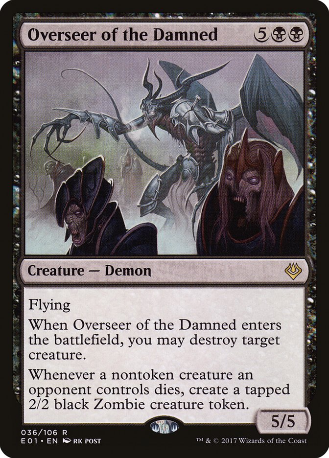 Overseer of the Damned [Archenemy: Nicol Bolas] | Gamers Paradise