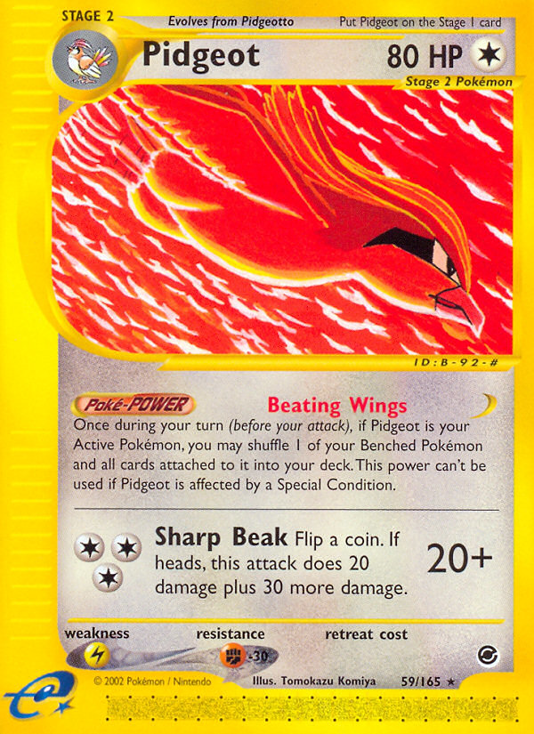 Pidgeot (59/165) [Expedition: Base Set] | Gamers Paradise